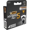 Сменные кассеты для бритья BIC Flex 5 Hybrid (4 шт)