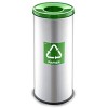 Контейнер для раздельного сбора мусора Alda Eco Prestige 9028155 (зеленый глянцевый)