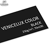 Дизайнерская бумага Cordenons Venicelux Black, 250 гр./м2, 700мм x 1000мм, 1 лист, (M23512)