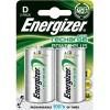 Аккумулятор Energizer D 2500mAh 2 шт.