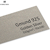 Дизайнерская бумага Gmund 925 Golden Silver, 310 гр./м2, 700мм x 1000мм, 1 лист, (M23533)