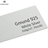 Дизайнерская бумага Gmund 925 White Silver, 310 гр./м2, 700мм x 1000мм, 1 лист, (M23536)