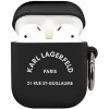 Чехол CG Mobile Karl Lagerfeld для AirPods 1&2 KLACA2SILRSGBK (черный)