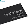 Дизайнерская бумага Fiber Mark Touche Cover, чёрная, матовая (matte), 301 гр./м2, 660мм x 1016мм, 1 лист, (M23400)