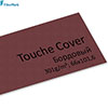 Дизайнерская бумага Fiber Mark Touche Cover, бордовая, матовая (matte), 301 гр./м2, 660мм x 1016мм, 1 лист, (M23397)