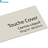 Дизайнерская бумага Fiber Mark Touche Cover, светло-серая, матовая (matte), 301 гр./м2, 660мм x 1016мм, 1 лист, (M23407)